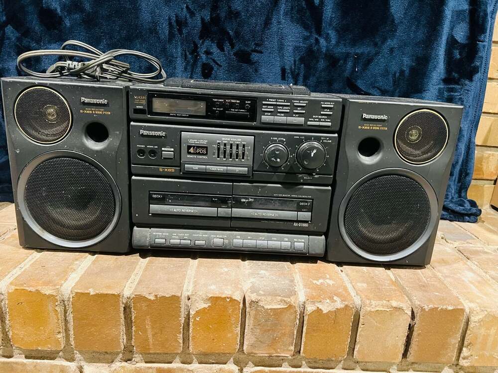 Panasonic RX-DT680 CD Cassette System Boombox FOR REPAIR/PARTS